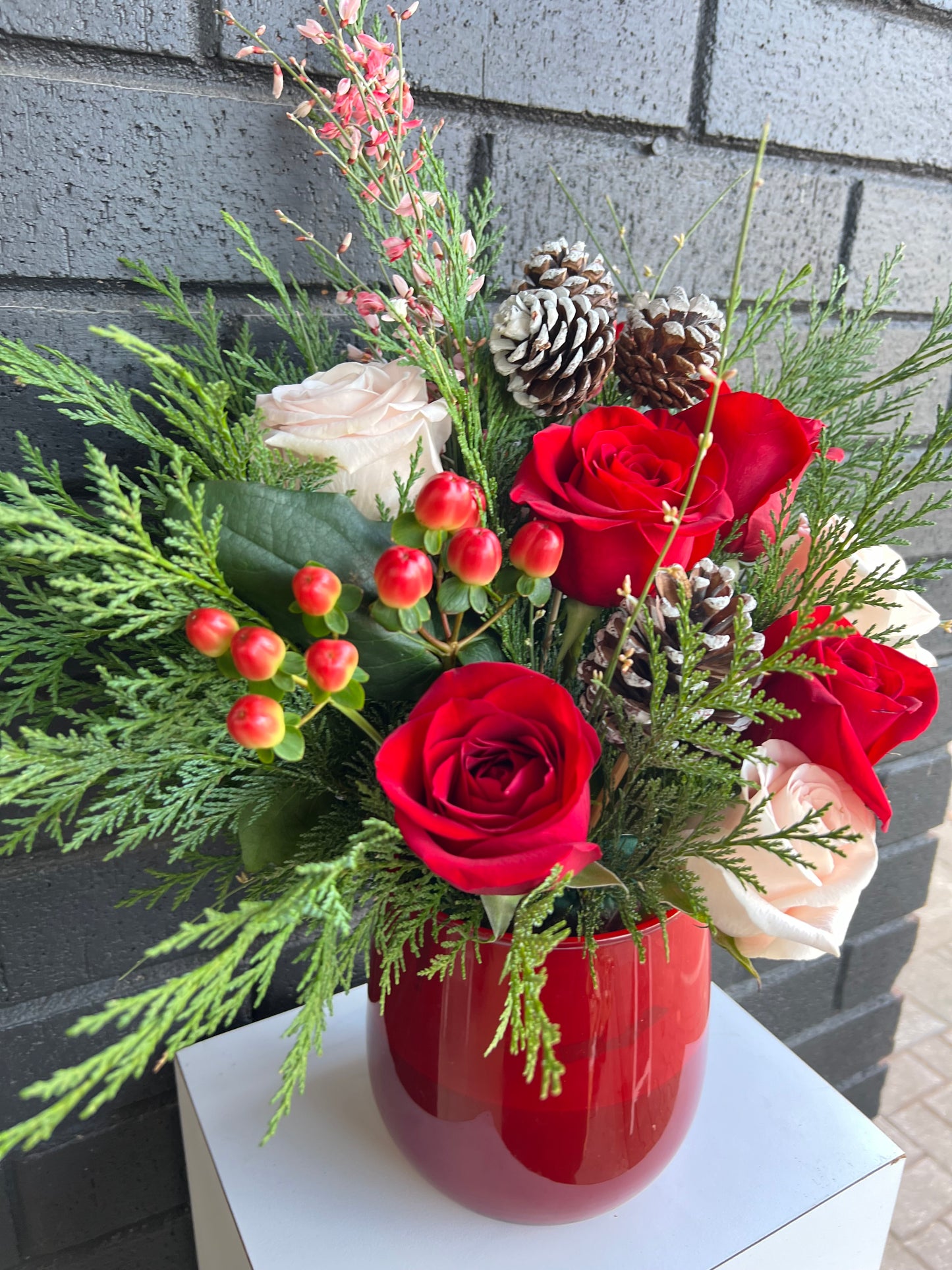 Berry & Blush Centrepiece