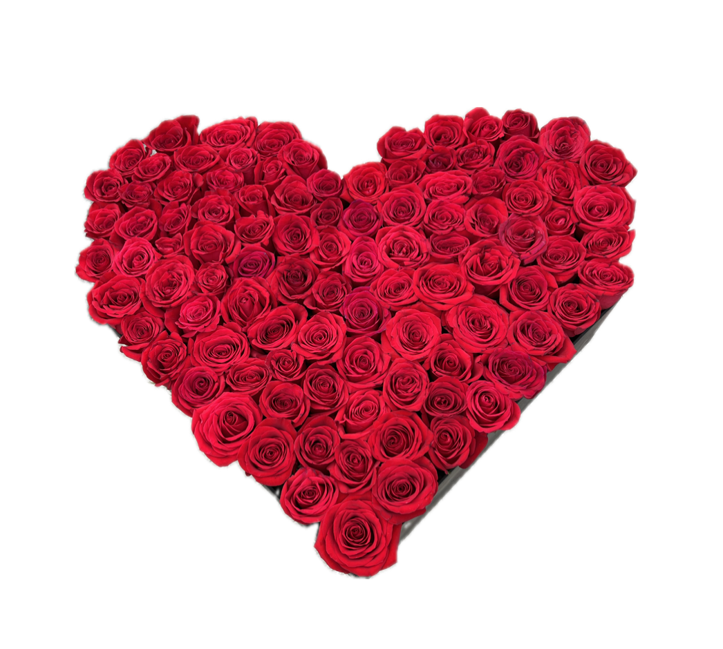 Valentine's Day Custom Heart Shaped XL Box