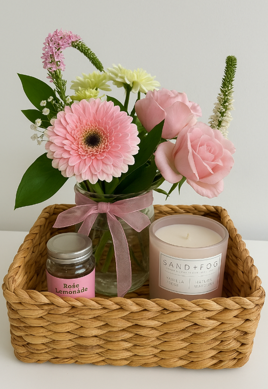 Blush & Glow Basket