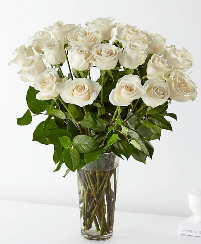 Valentine’s Pure Elegance in a Vase