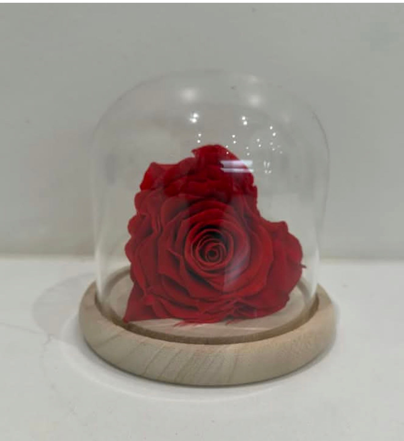 Heart Shaped Preserved Rose