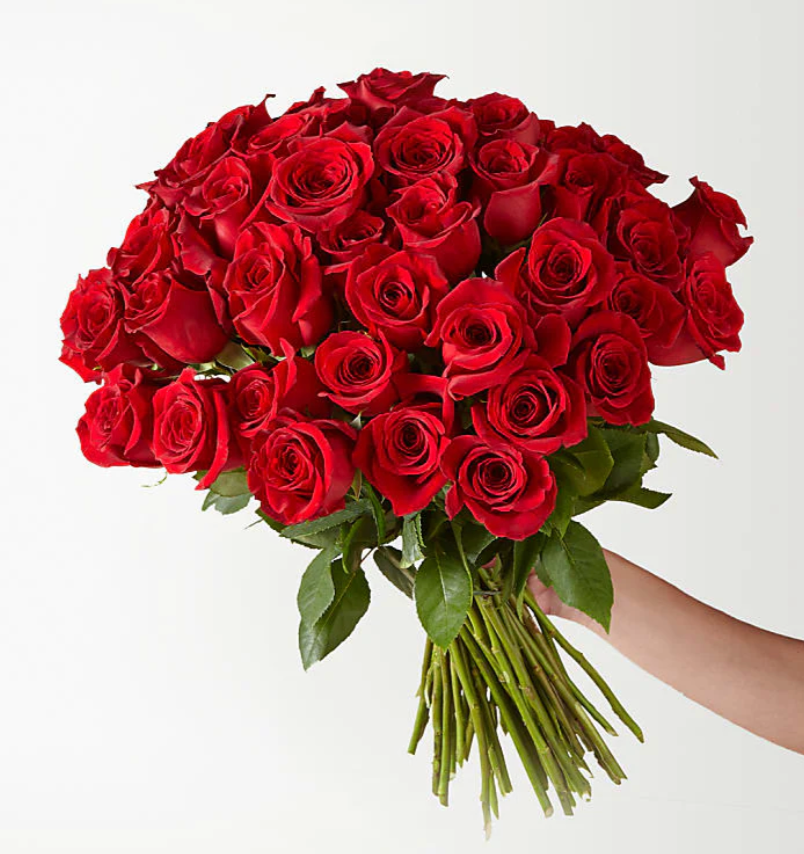 Valentine's Day Red Rose Bouquet