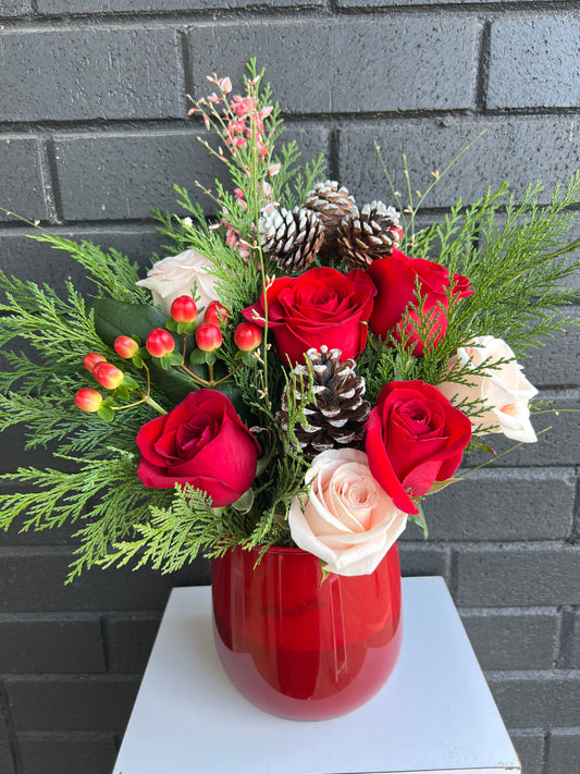 Berry & Blush Centrepiece