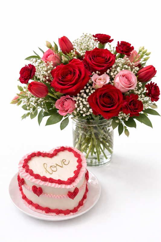 Valentine's Day Bloom & Bite Box