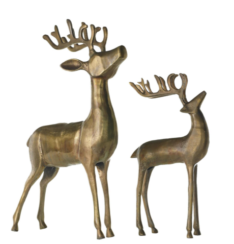 Aluminium Reindeer