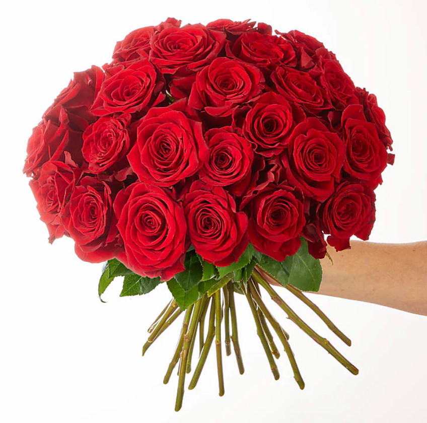 Valentine's Day Red Rose Bouquet